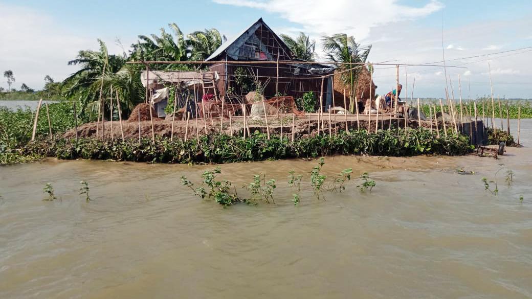 অর্ধশতাধিক গ্রামের মানুষ পানিবন্দী