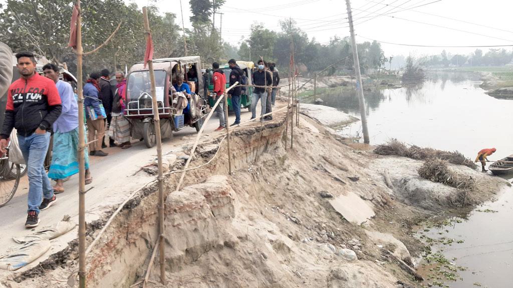 সেই রাস্তা মেরামত শুরু হয়নি