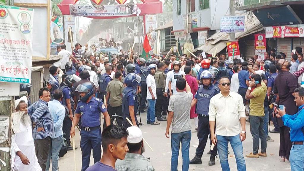 বঙ্গবন্ধুর জন্মদিনে বাউফলে উপজেলা চেয়ারম্যানকে কোপাল আ. লীগ এমপির সমর্থকেরা