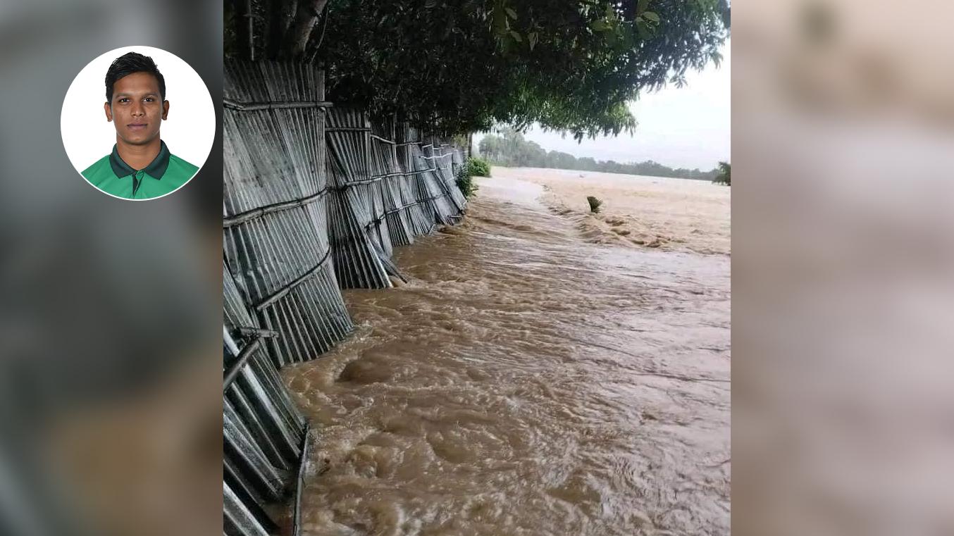 ফেনীতে বন্যার ভয়াবহ অভিজ্ঞতা তুলে ধরলেন সাইফউদ্দিন