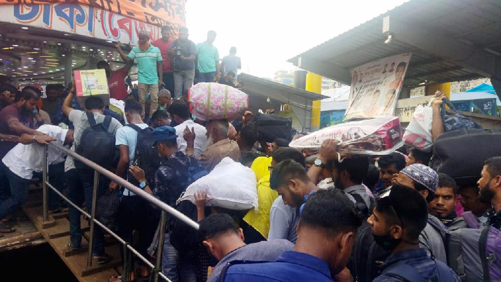 ‘লঞ্চে ওঠার সিঁড়ি যেন জান্নাতে যাওয়ার পুলসিরাত’