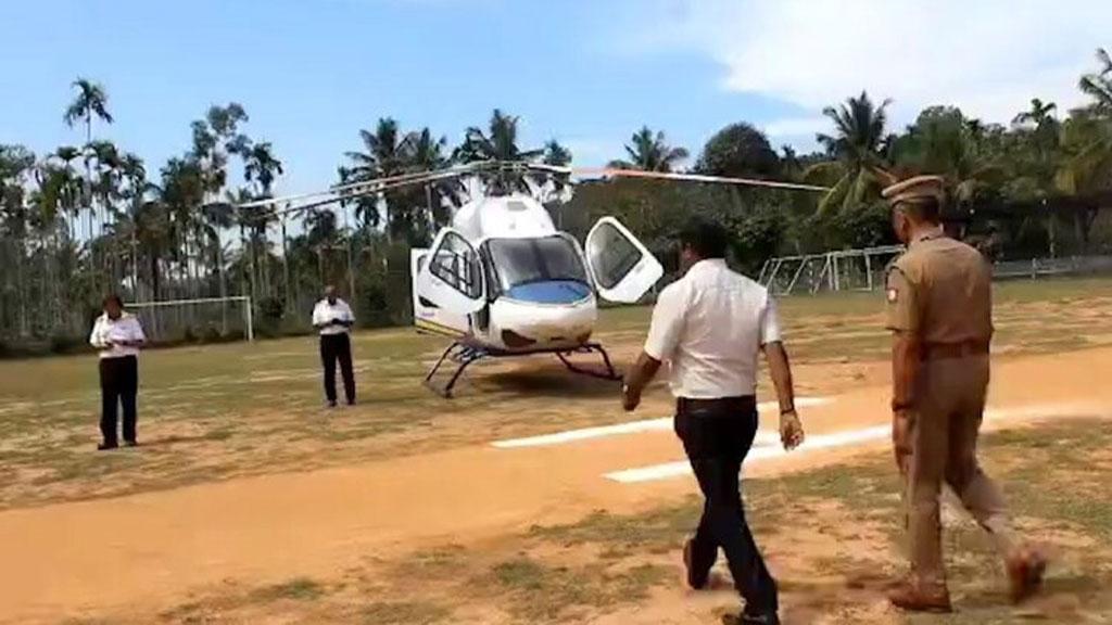 রাহুল গান্ধীর হেলিকপ্টারে তল্লাশি, তীব্র প্রতিক্রিয়া কংগ্রেসের