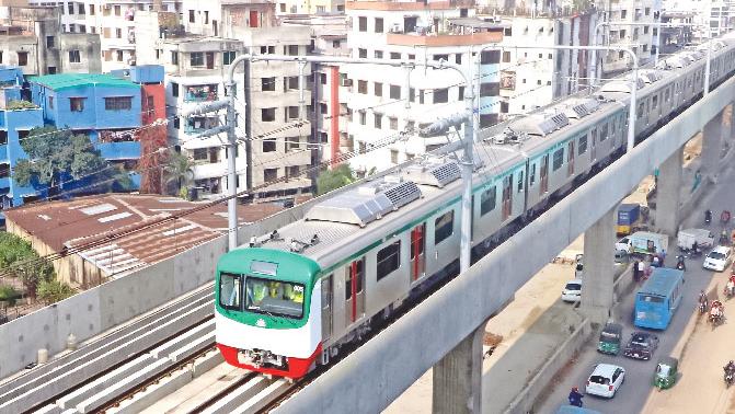 মেট্রোরেলের কাজীপাড়া স্টেশন চালু শিগগির, মিরপুর-১০ চালুতে বেশ দেরি