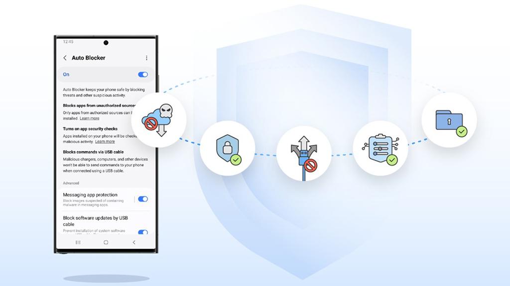 স্যামসাং গ্যালাক্সি ডিভাইসে ভাইরাসের আক্রমণ ঠেকাতে নতুন অটো ব্লকার
