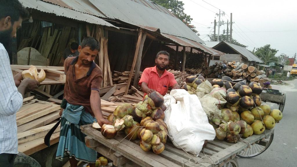 বেড়েছে তালশাঁসের কদর