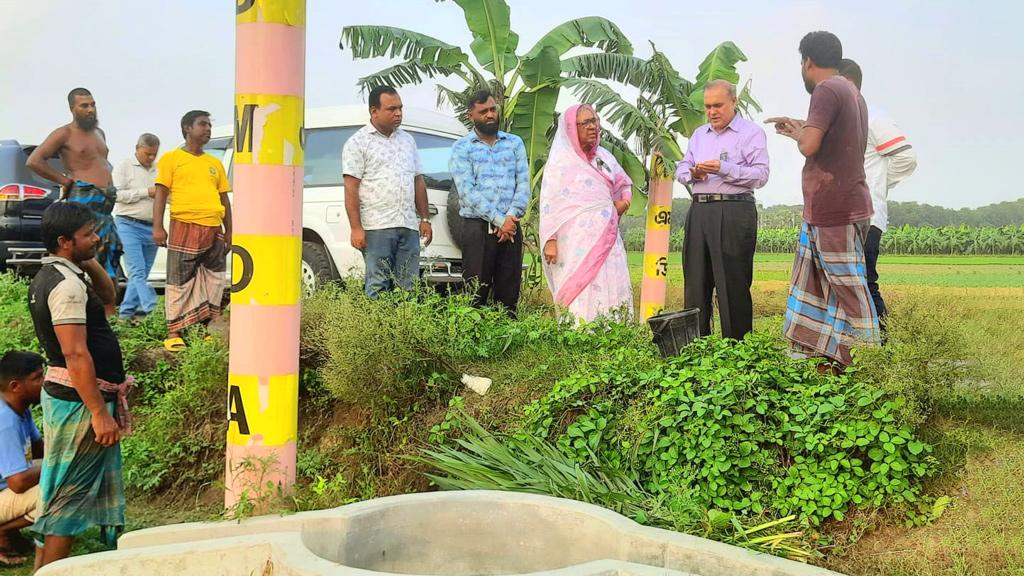 আরও ৬০০ বিঘা জমি সেচের আওতায় আনল বিএমডিএ