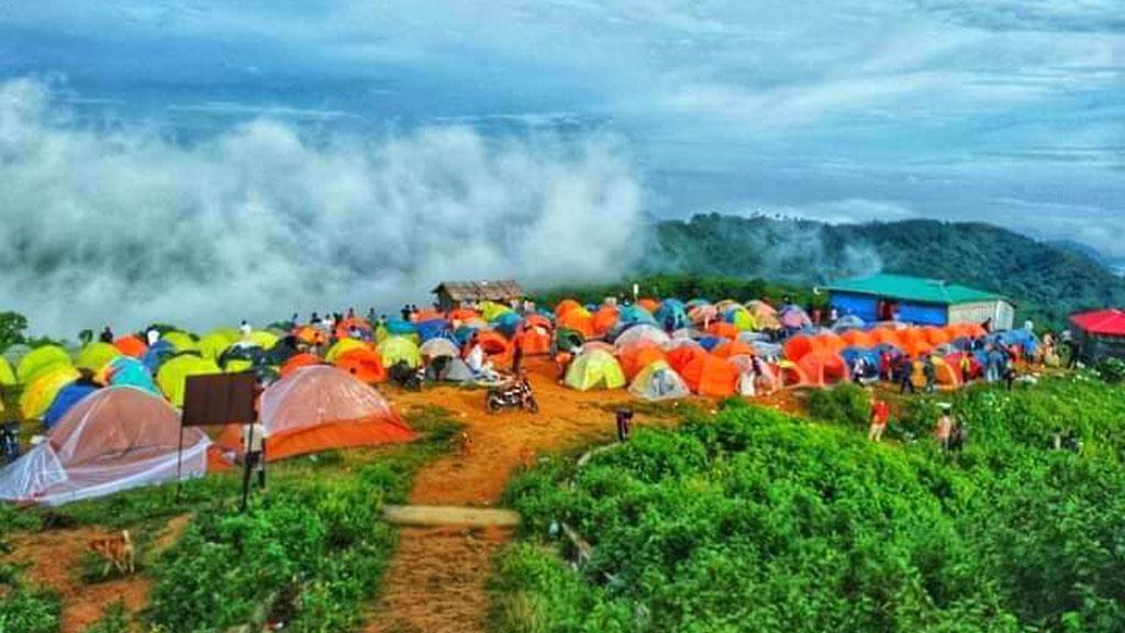 মারাইংতং পাহাড়ে ফের শুরু হচ্ছে টেন্ট ক্যাম্পিং 